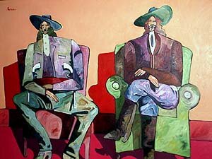 Hickok & Cody in art