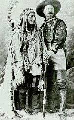 Cody with Sitting Bull