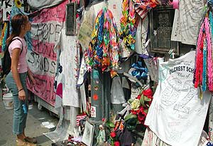 Ground Zero Wall of Sympathy