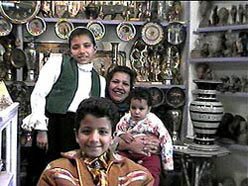 Cairo merchant's family